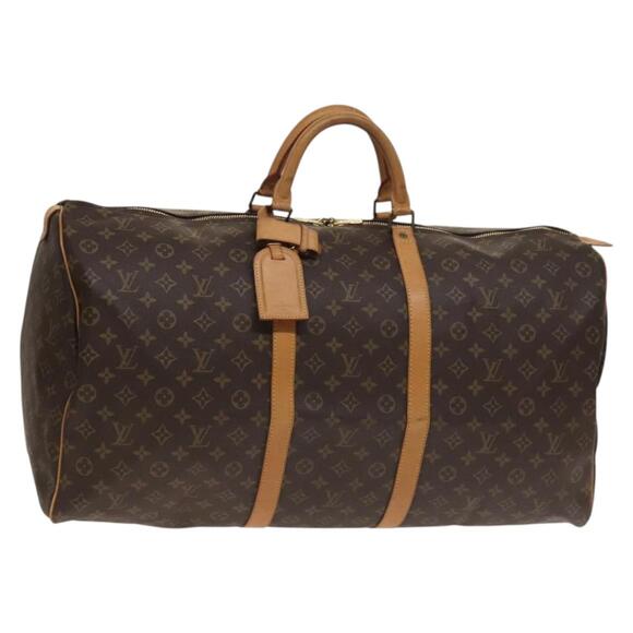 LOUIS VUITTON Monogram Keepall 60 Boston Bag M41422 - Picture 1 of 16